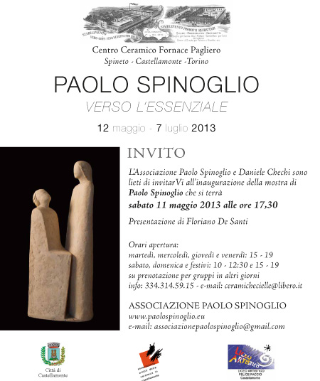 Mostre in fornace 2012 - Paolo Spinoglio e Giorgio De Chirico